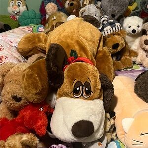 Massive 3 1/2 foot vintage dandee dog